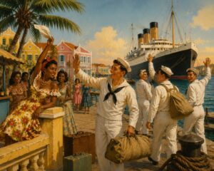 schip afscheid