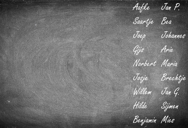 krijtbord school