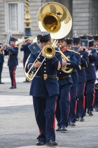 militaire parade muziek