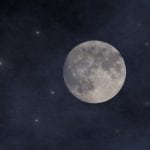 sterrenhemel volle maan pixabay