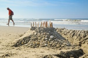 zandkasteel strand pixabay