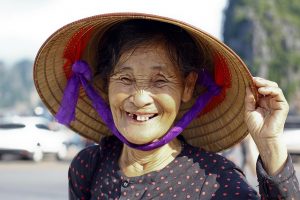 vrouw tand vietnam