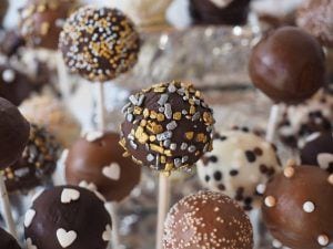 chocolade cake pops lolly
