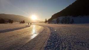 schaatsen zonsondergang winter pixabay