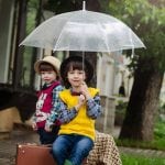 kinderen paraplu pixabay