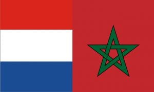 vlag nederland marokko