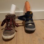 Schoen zetten Sinterklaas wortel