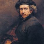 Rembrandt Rijn zelfportret