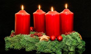 advent kaarsen kerst
