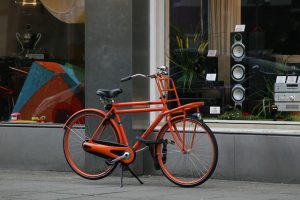 oranje fiets