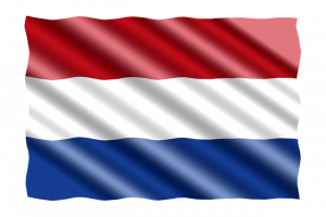 vlag nederland rood wit blauw