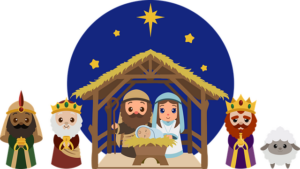 jezus geboren kribbe kerst