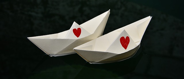 papier huwelijksboot