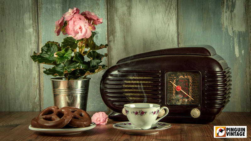 radio oud koffie