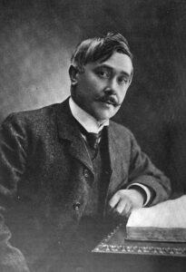 Toneelschrijver Maurice Maeterlinck