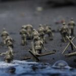 strand soldaten oorlog